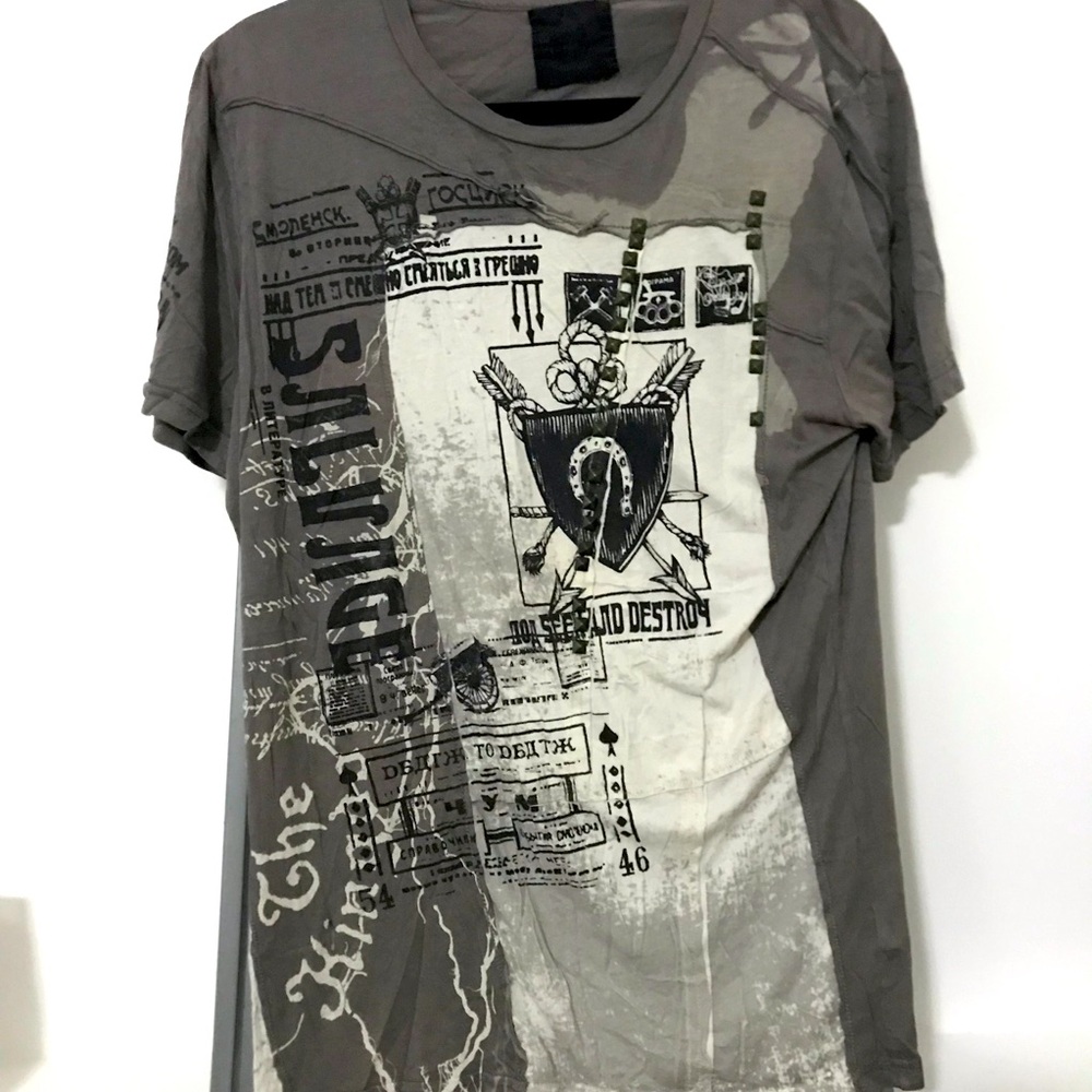Vintage Salvage Graphic “Seek and Destroy” T-shirt